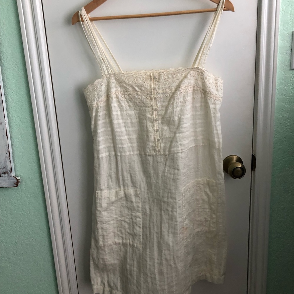 Anthropologie Feather Bone Dress